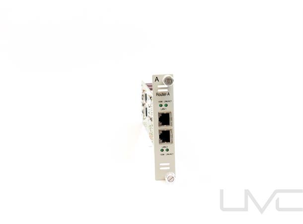 Loop 2-LAN/64 WAN port router AM3440 Router/Bridge plug-in card